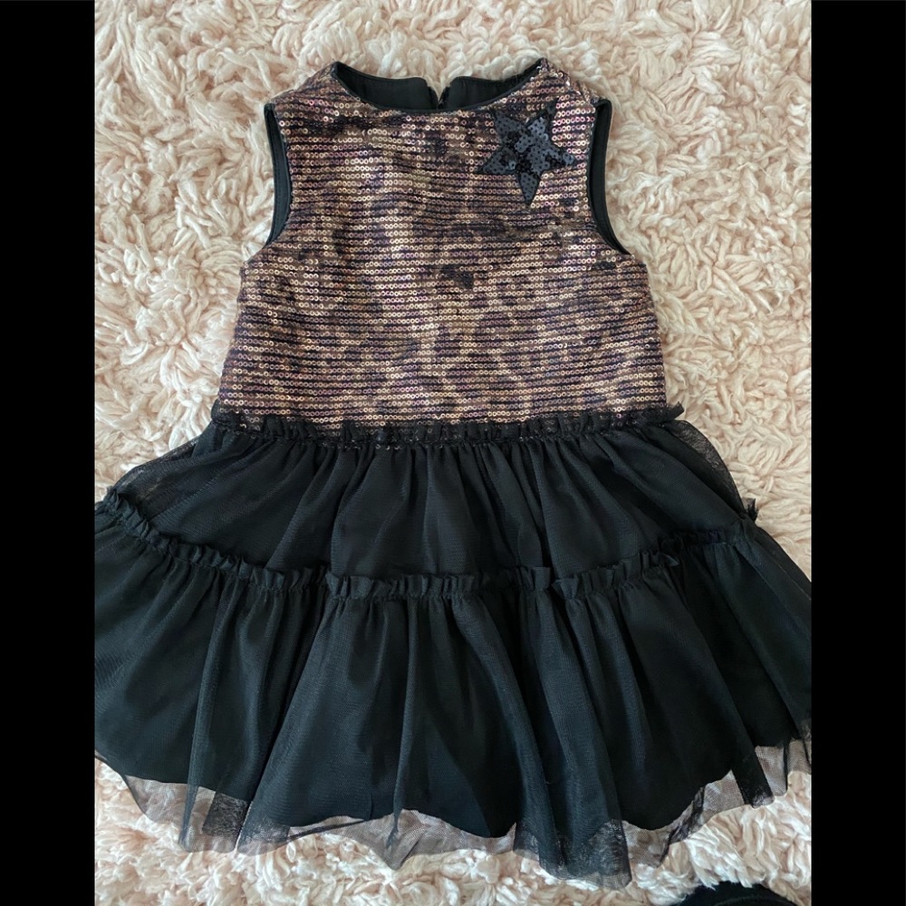 Leaped sequin dress